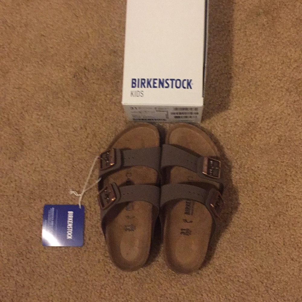 Birkenstock kids Arizona mocha size 31 narrow